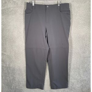 Field & Stream XL Convertible Zip Off Pants Grey Hiking Lightweight Pockets
